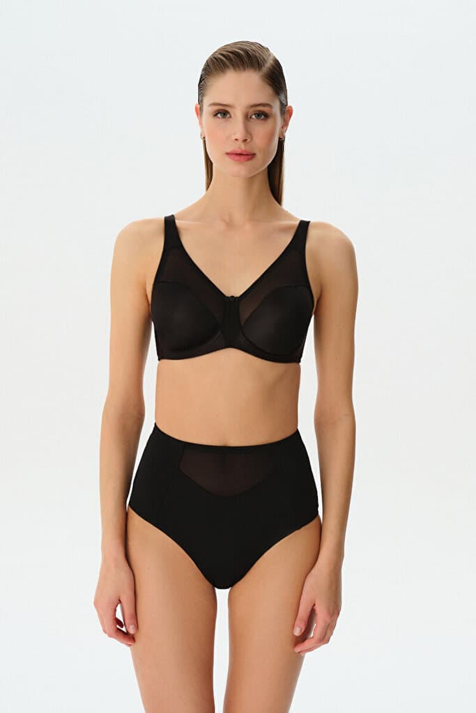 SUWEN Rosa Slip - Black - S 3