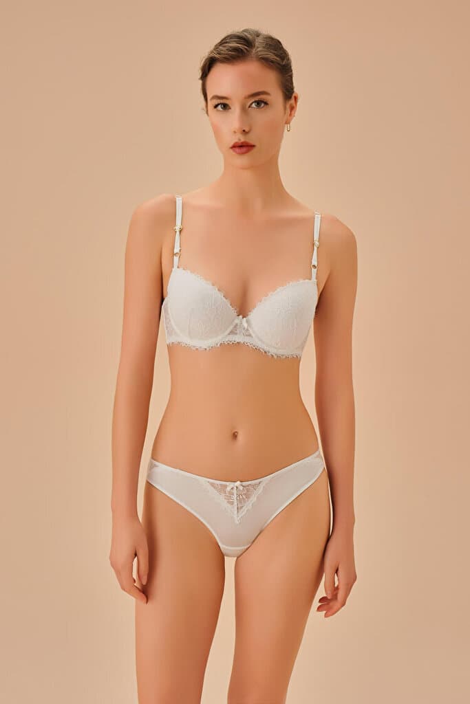 SUWEN Sapphire Slip - Ecru - S