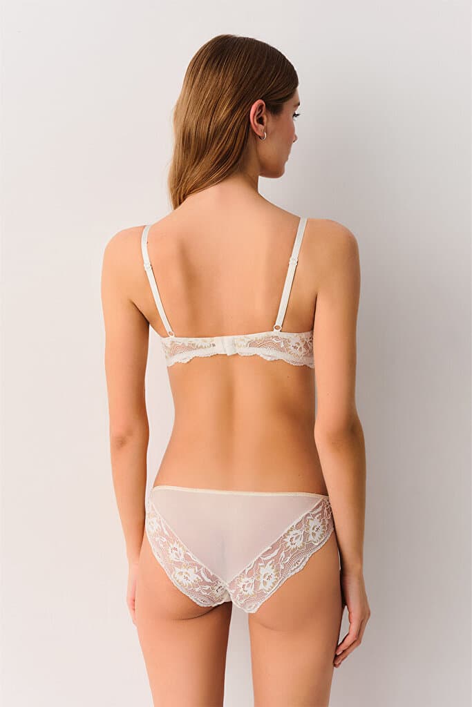 SUWEN Duchess Slip - Ecru - S 4