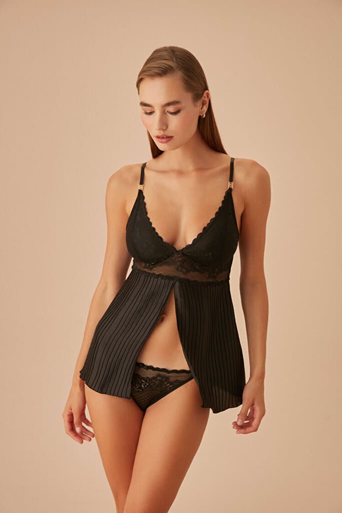 SUWEN Paradise Slip - Black - S 2
