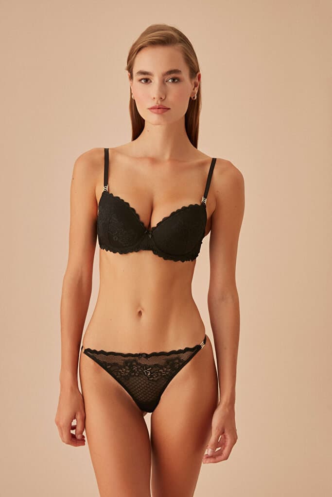 SUWEN Paradise Slip - Black - S 3