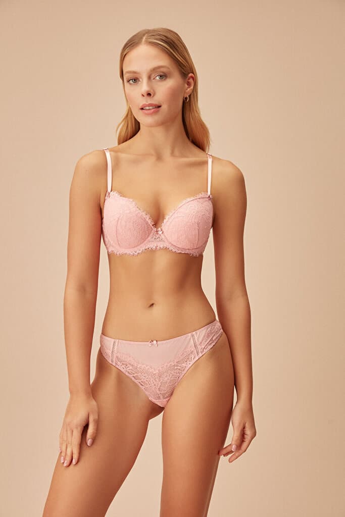 SUWEN Romance Tanga - Pink - S 3
