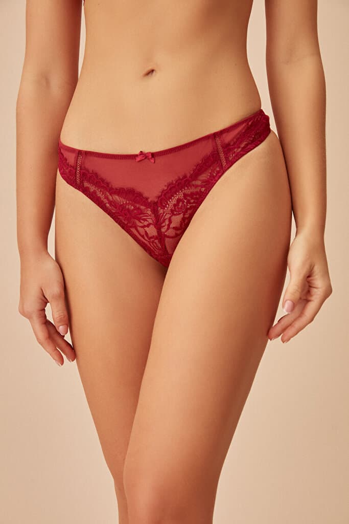 SUWEN Romance Tanga - Cherry - S