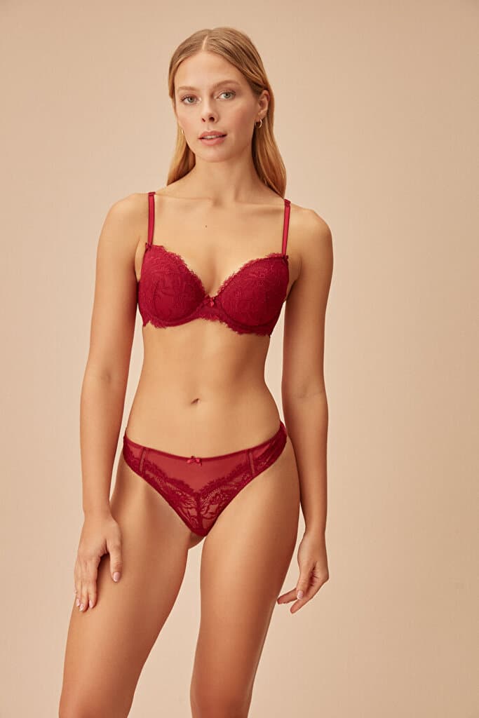 SUWEN Romance Tanga - Cherry - S 3