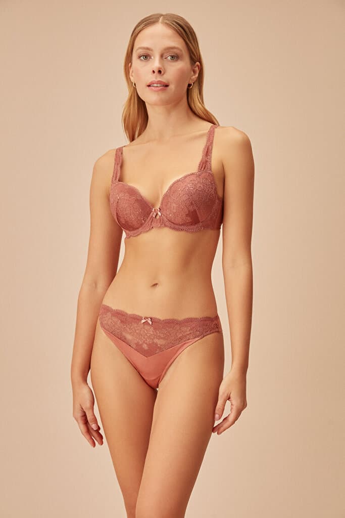 SUWEN Queen Brazilian String - Nude - S 2