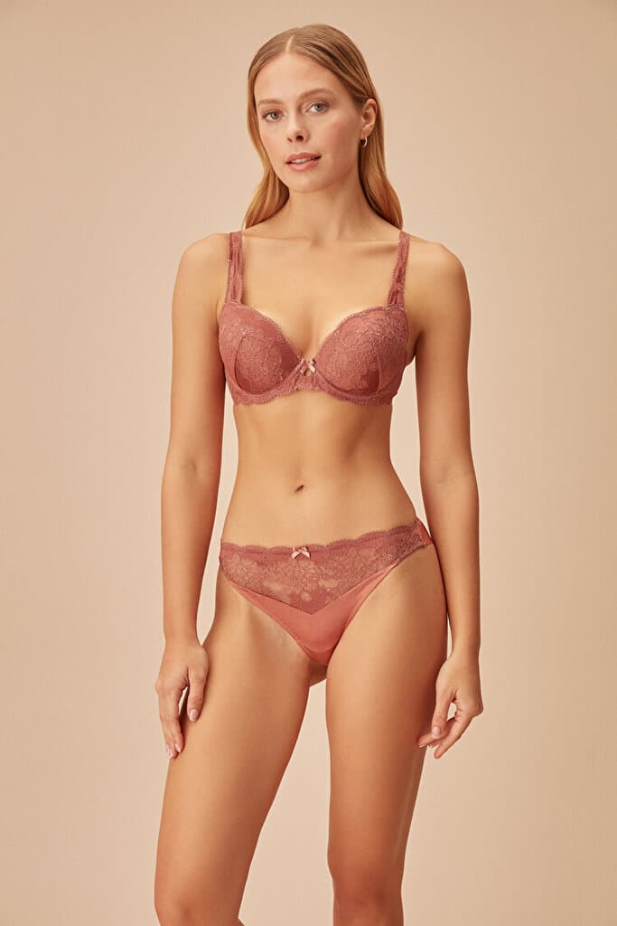 SUWEN Queen Brazilian String - Nude - S 3