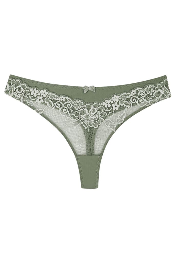 SUWEN Charlene String - Olive - S