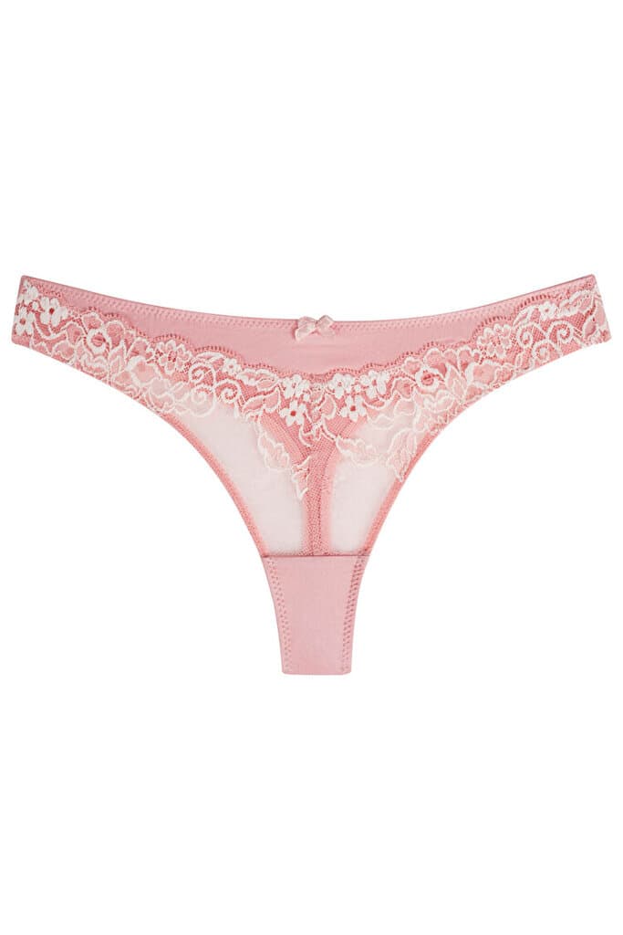 SUWEN Charlene String - Sugar Pink - S