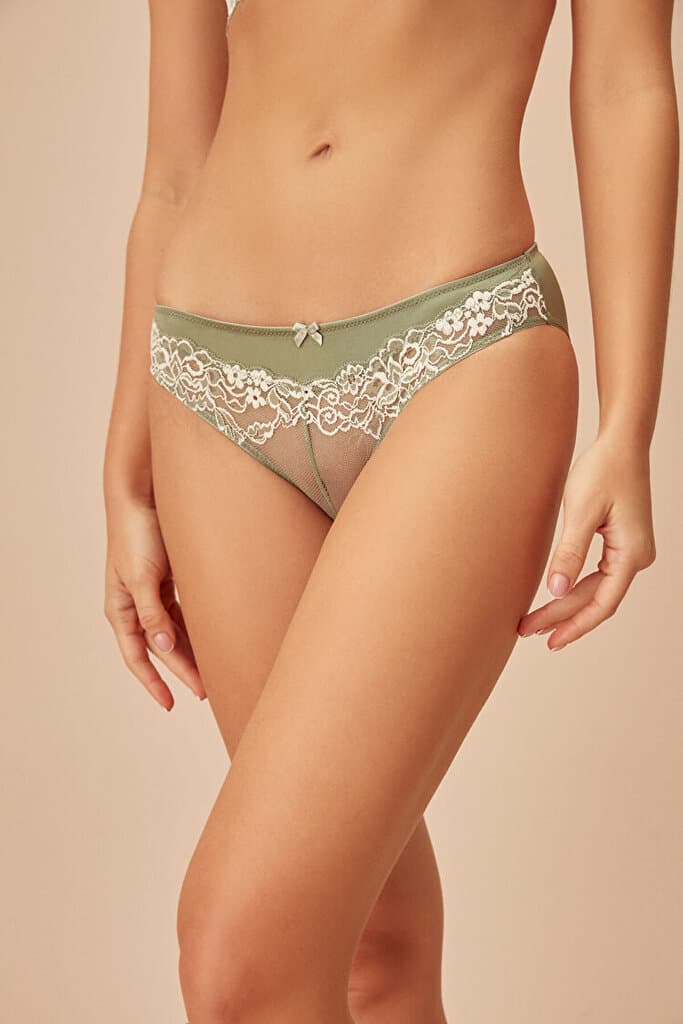 SUWEN Charlene Slip - Olive - S 2