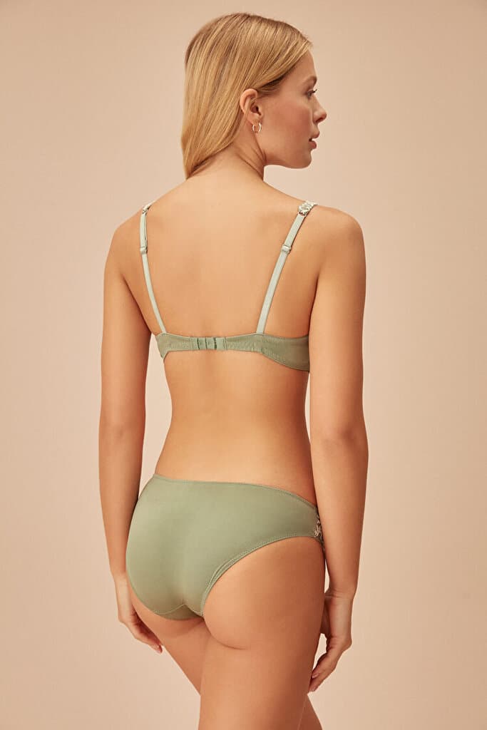 SUWEN Charlene Slip - Olive - S 5