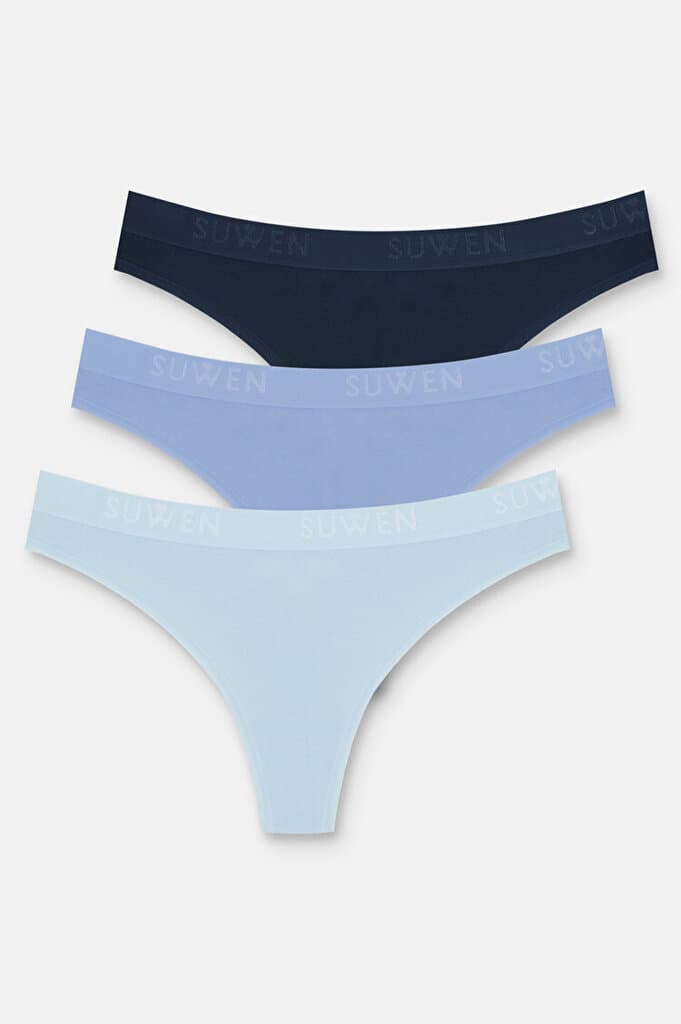 SUWEN 3 P Suwen Elastic String - Lilac/Indigo/Blue - S