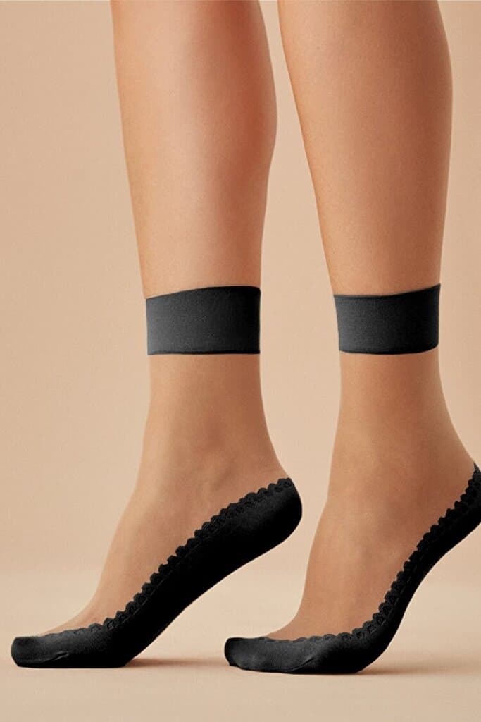 SUWEN Transparent Comfort 15 Den - Black - STD