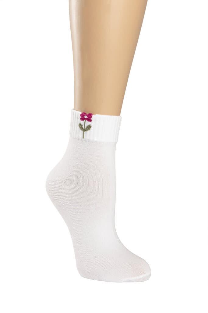 SUWEN Bloom Midi Socket - White Purple - STD