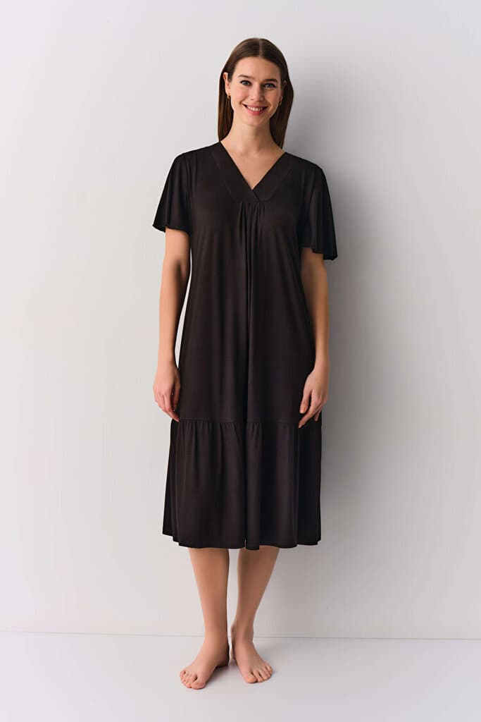 SUWEN Handy Daily Dress - Black - XL