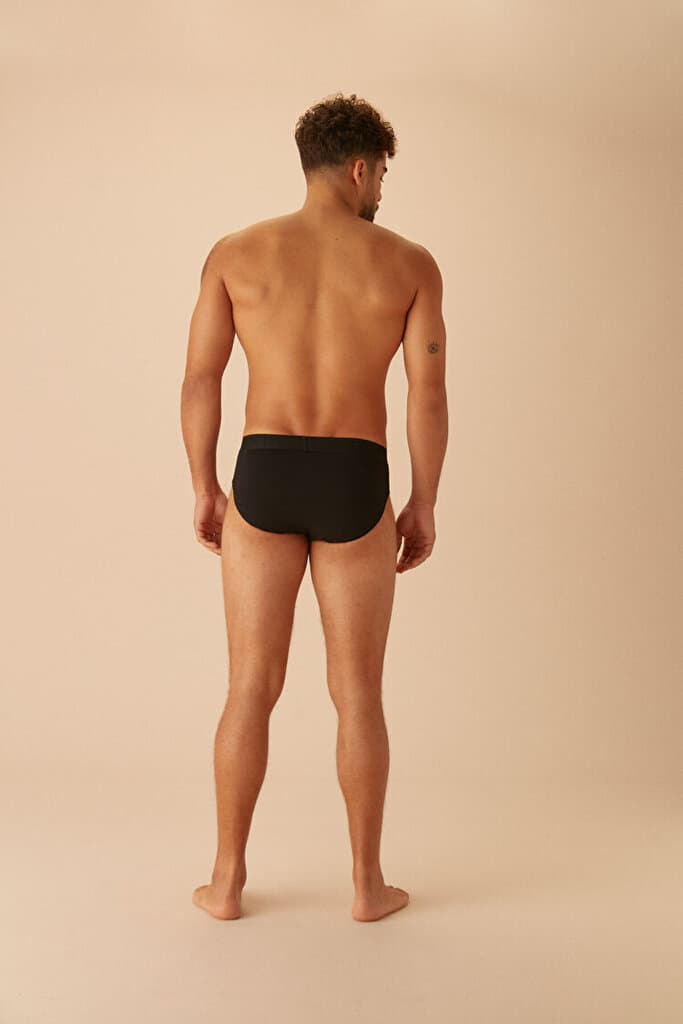 SUWEN Men Slip - Black - XL 4