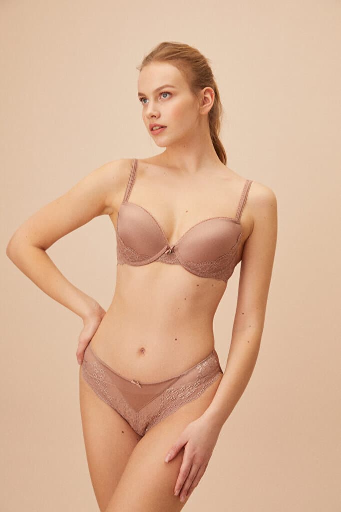 SUWEN Lisa Padded Bra - Visone - 75 C 3