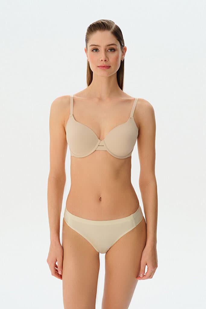 SUWEN Cathy Balconette Bra - Skin - 75 C 2