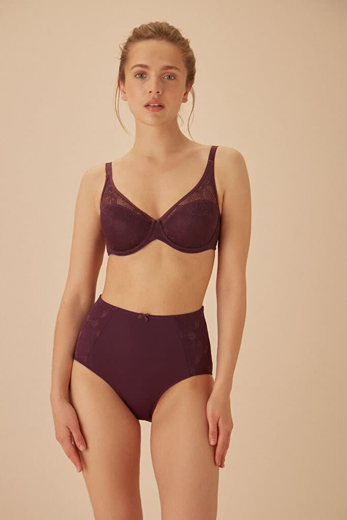 SUWEN Celine Control Bra - Purple - 75 C 2