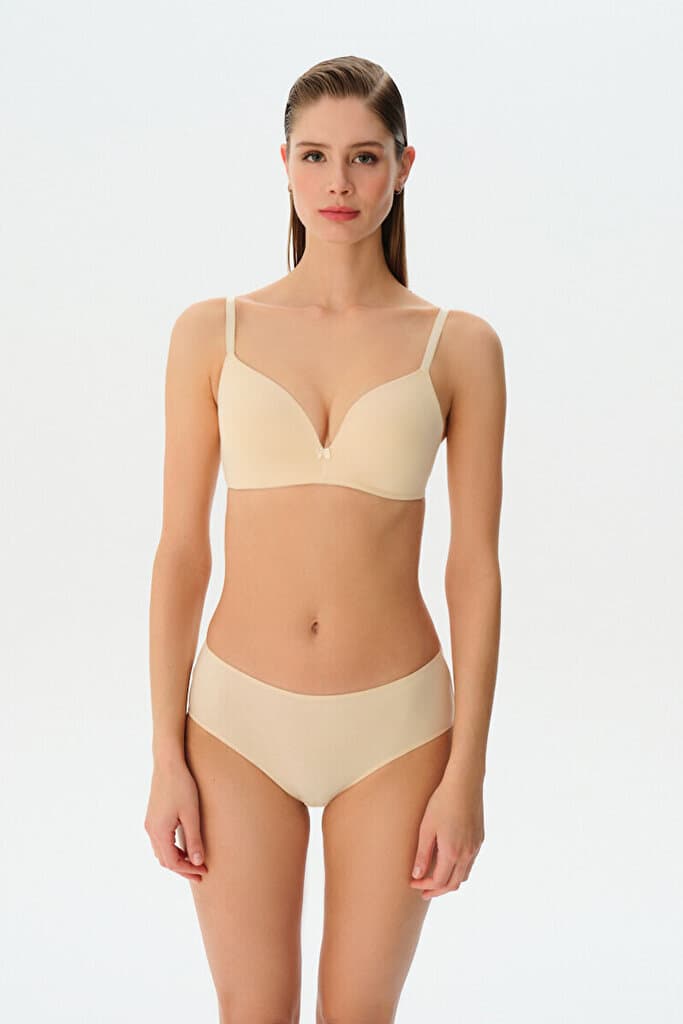 SUWEN Cotton Soft Bra - Skin - 75 C 2