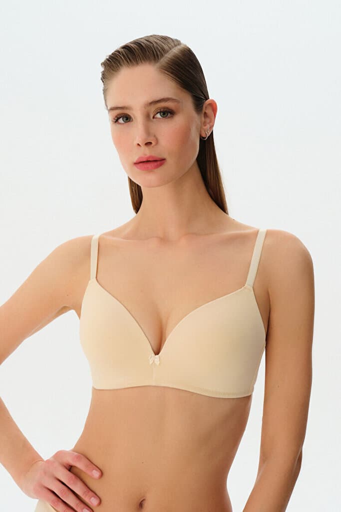SUWEN Cotton Soft Bra - Skin - 75 C 3