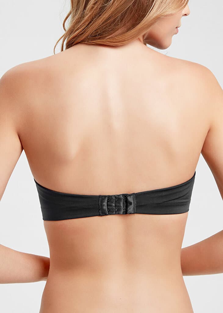 SUWEN Hand Up Strapless Bra - Black - 75 C 3