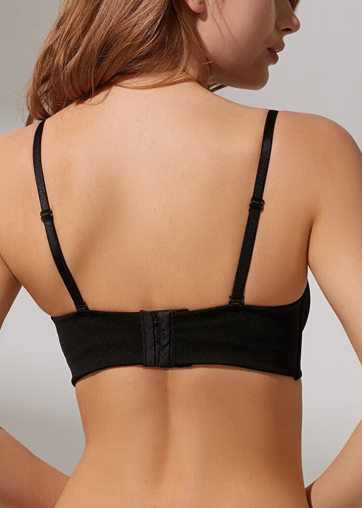 SUWEN Super Push-Up Straples Bra - Black - 75 B 2