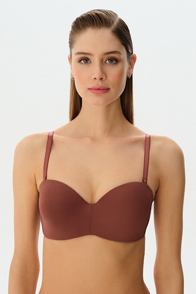 SUWEN Premium Diana Strapless Bra - Visone - 75 C