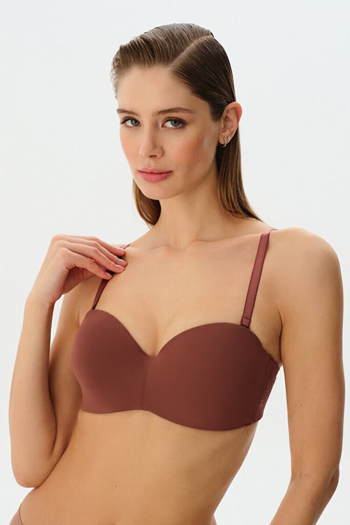 SUWEN Premium Diana Strapless Bra - Visone - 75 C 3