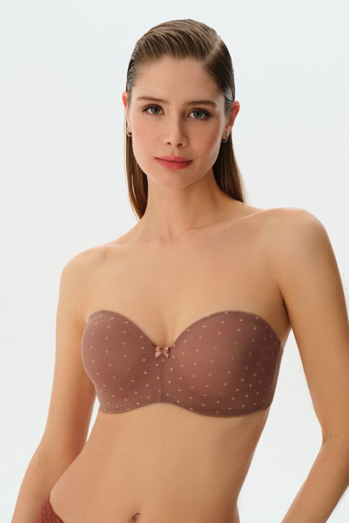 SUWEN New Diana Strapless Bra - Visone - 75 C 3