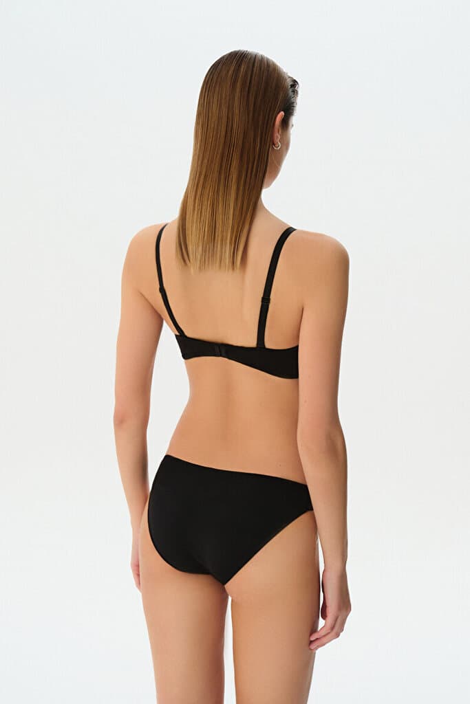 SUWEN Linda Lace Strapless - Black - 75 C 4