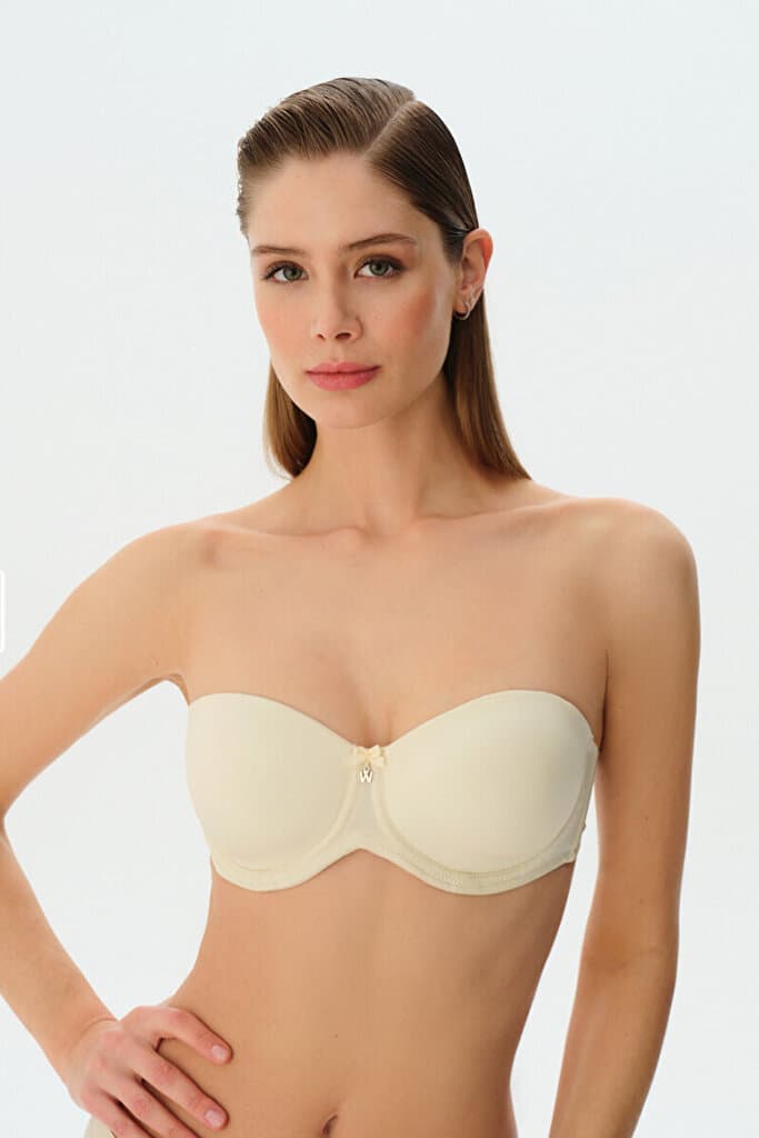 SUWEN Linda Big Size Strapless - Skin - 75 D 3