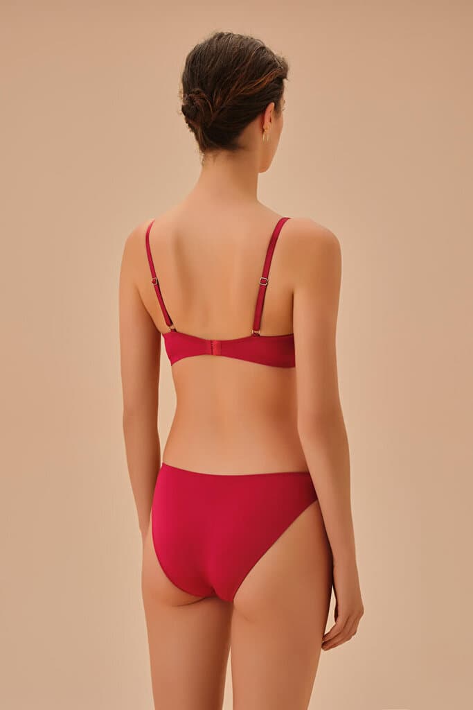 SUWEN Sapphire Padded Bra - Wine - 75 B 4