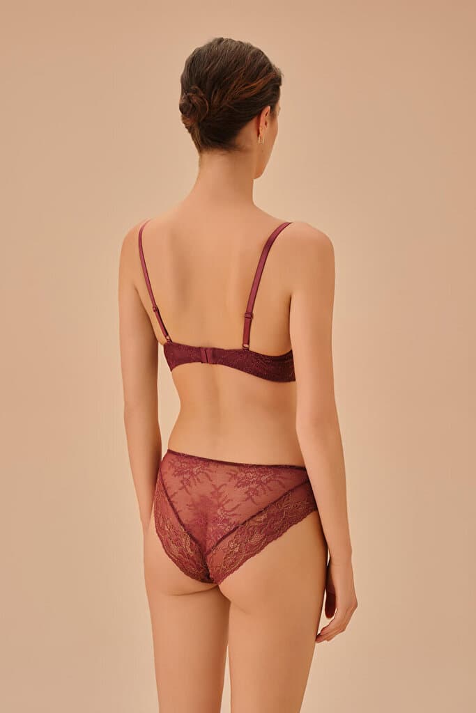 SUWEN Dual Padded Bra - Rose - 75 C 4