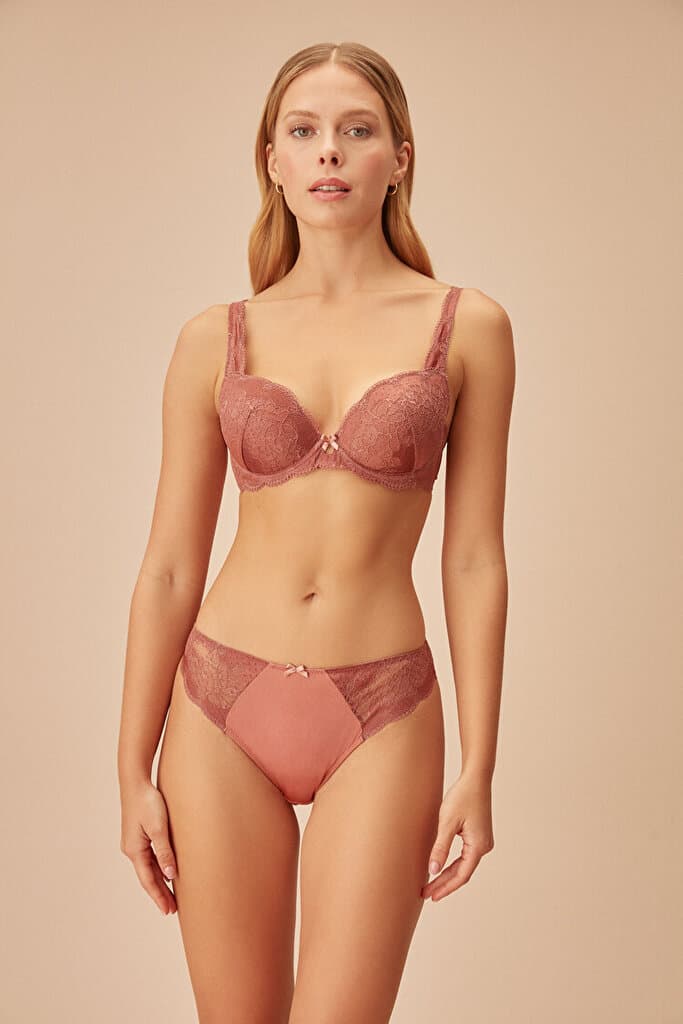 SUWEN Queen Padded Bra - Nude - 75 C 2