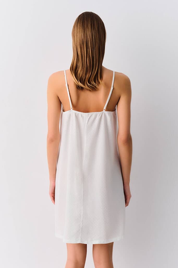 SUWEN Maison Nightie - Ecru - L 4