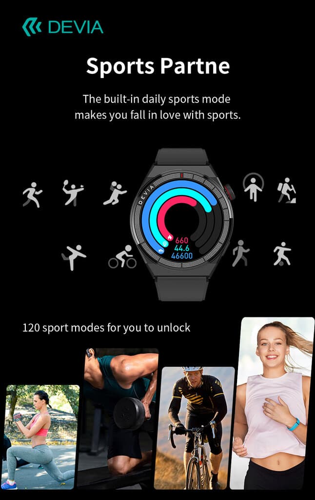 DEVIA Smart Watch Pro1(V2) - White 8