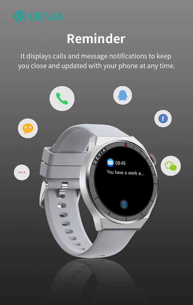 DEVIA Smart Watch Pro1(V2) - White 9