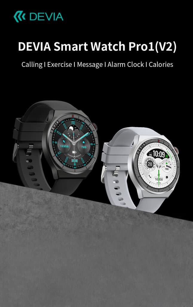 DEVIA Smart Watch Pro1(V2) - Black 4