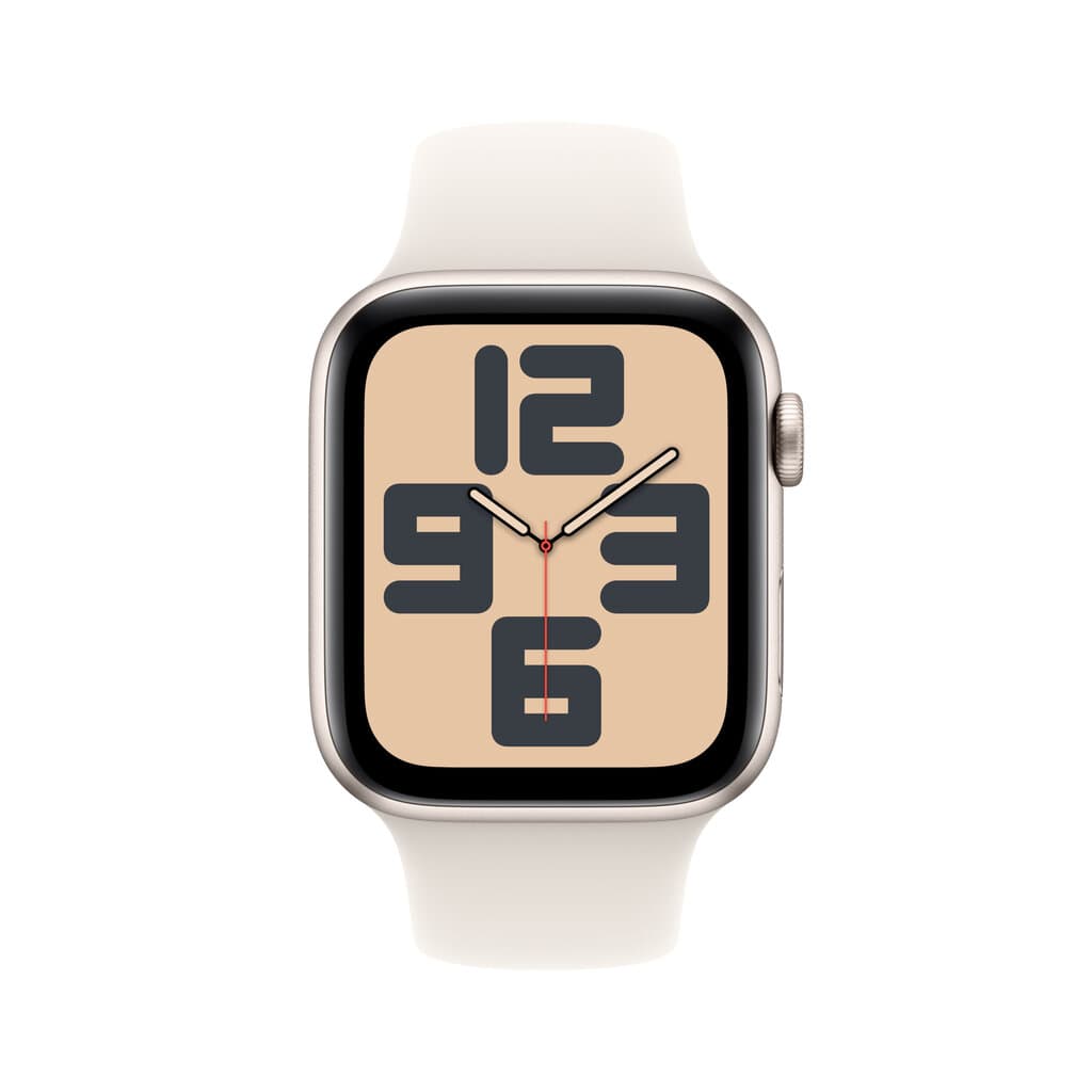 Apple Watch SE - Starlight Aluminium Case with Starlight Sport Band - S/M (GPS), 40mm 3