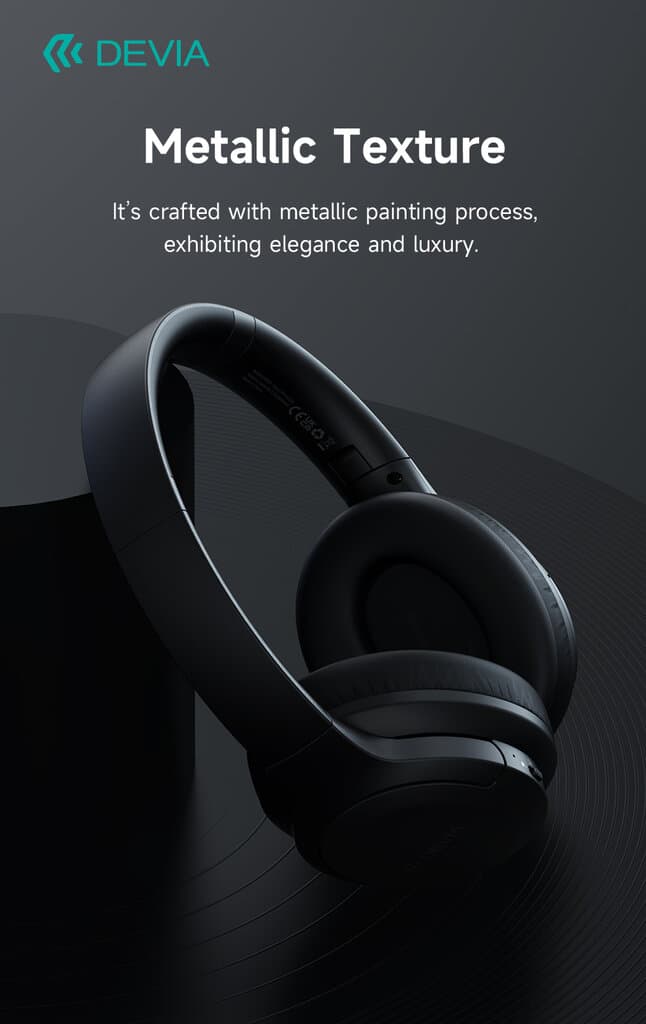 Devia EarBass Pro1 ANC Wireless Headset EM203 - Black 8