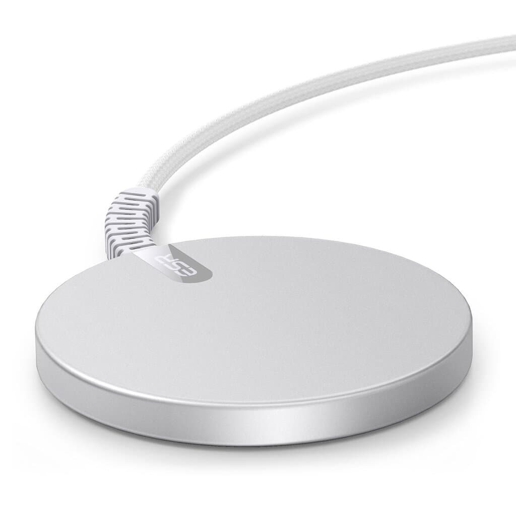 ESR mini Wireless Charger (HaloLock) - Silver
