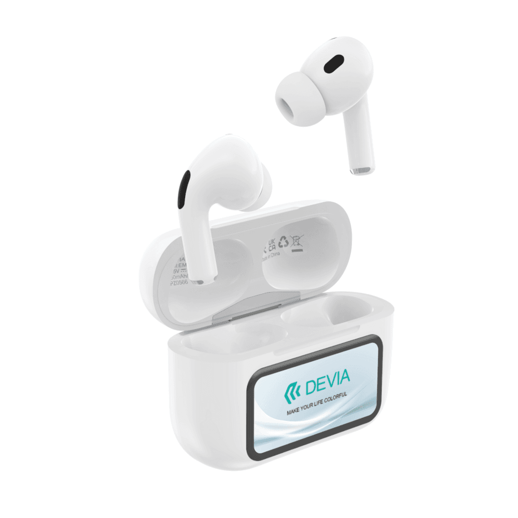 Devia ANC TWS Pro2 Wireless Earphone With Screen