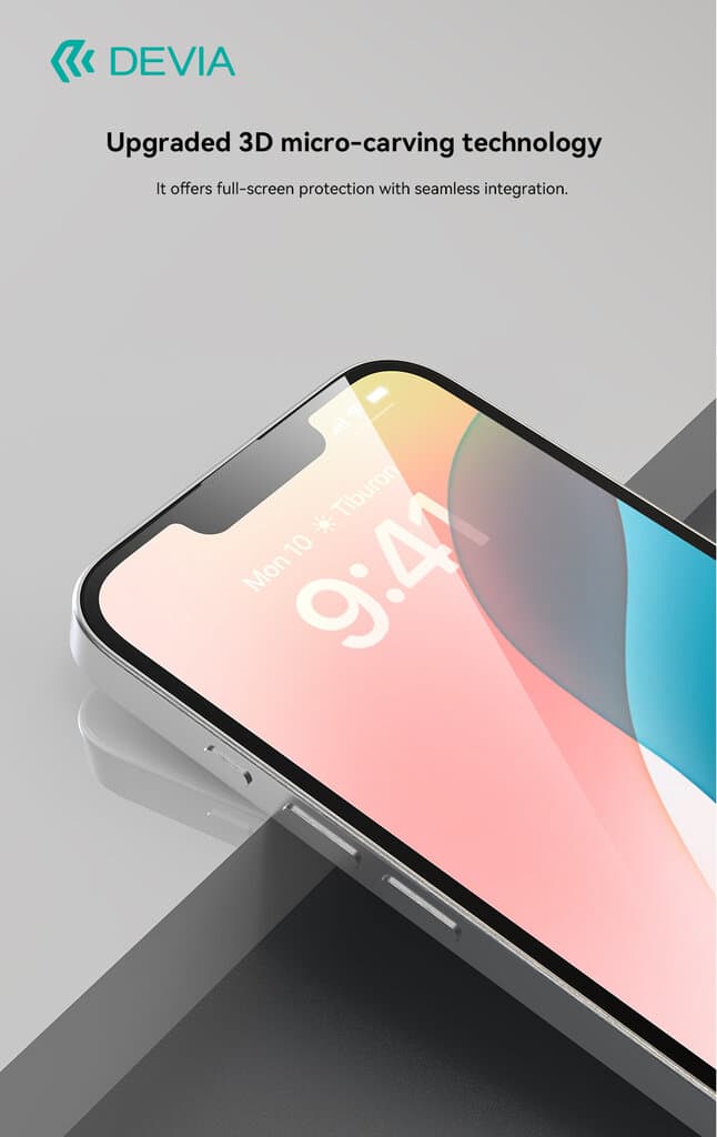 DEVIA Star Series Full Screen Entire View Tempered Glass -  iPhone 16E 6