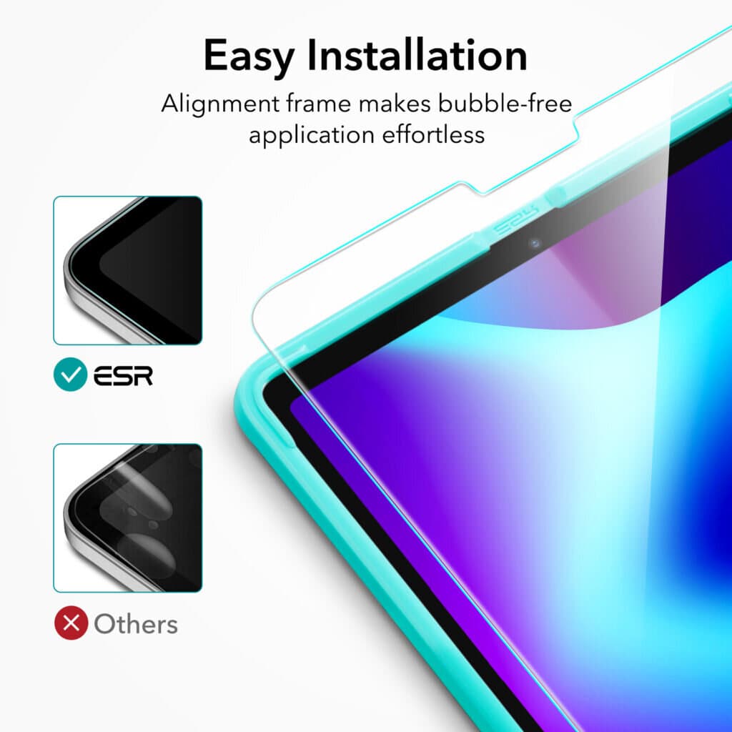 ESR iPad Pro 12.9 Tempered-Glass Screen Protector — photo 7