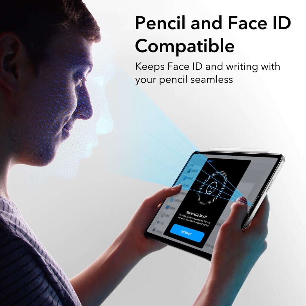 ESR iPad Pro 12.9 Tempered-Glass Screen Protector — photo 10