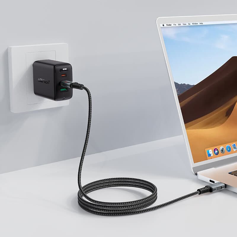 ACEFAST USB-C to USB-C 100W aluminum alloy charging data cable 11