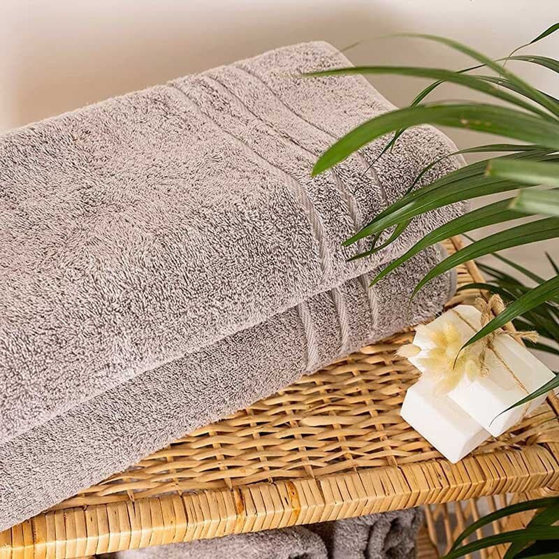 Komfortec Sauna Towel - 2pcs - 80*200 cm - Silver 3