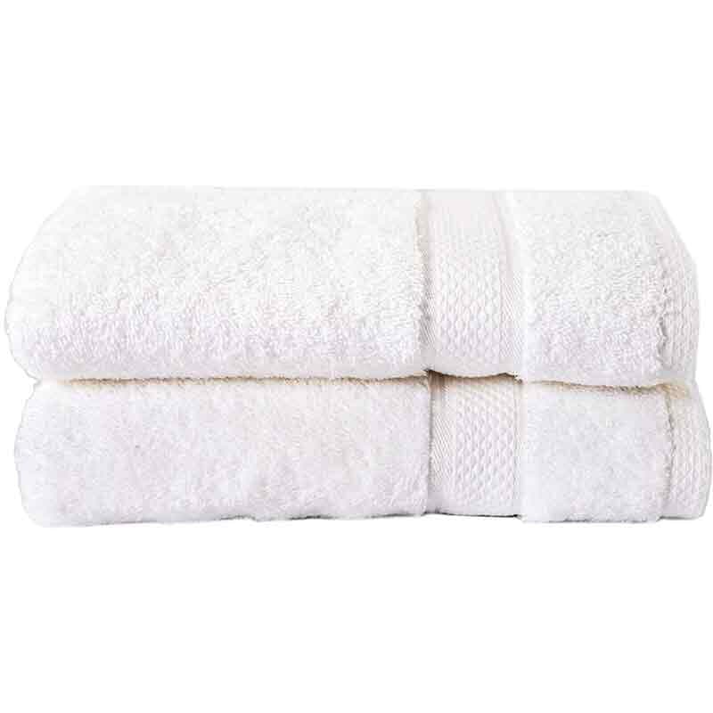 Komfortec Bath Towel - 2pcs - 70*140 cm - White