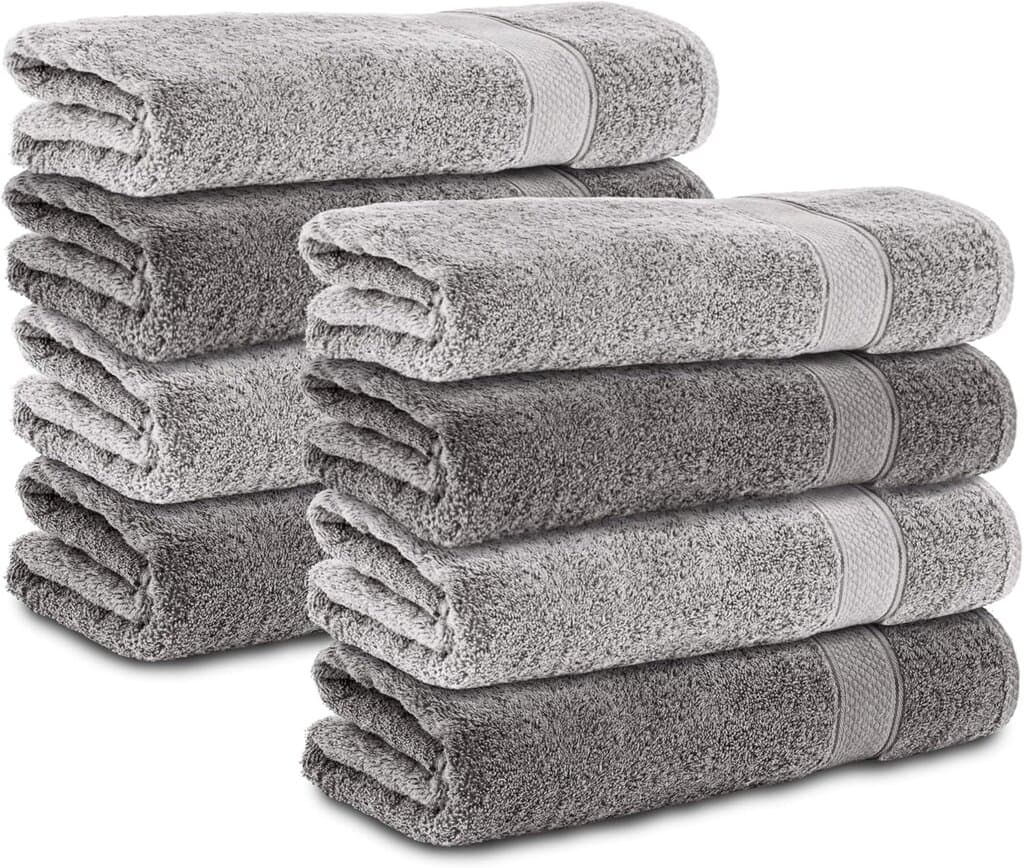 Komfortec Hand Towel - 2pcs - 50*100 cm - Silver