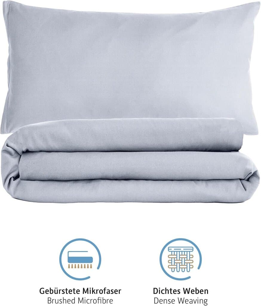 Komfortec Duvet Cover Set - 2pcs - 240*220 cm - White